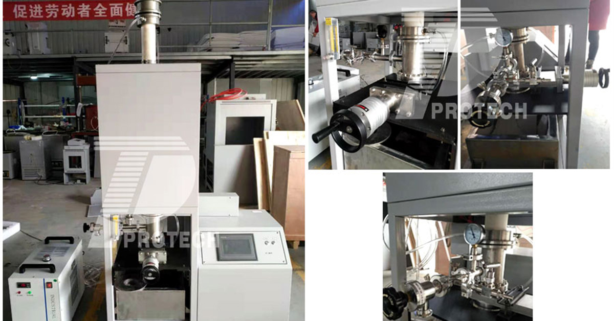 Vertical tube furnace quenching method and quenching precautions