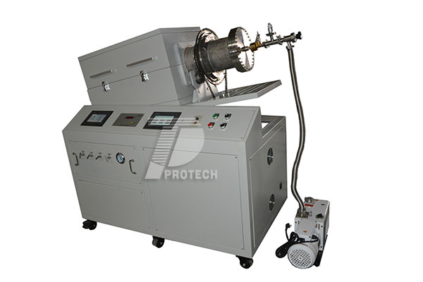 Vacuum atmosphere rotary tube furnace (click on the picture to view product details) Vacuum atmosphere rotary tube furnace (click on the picture to view product details)