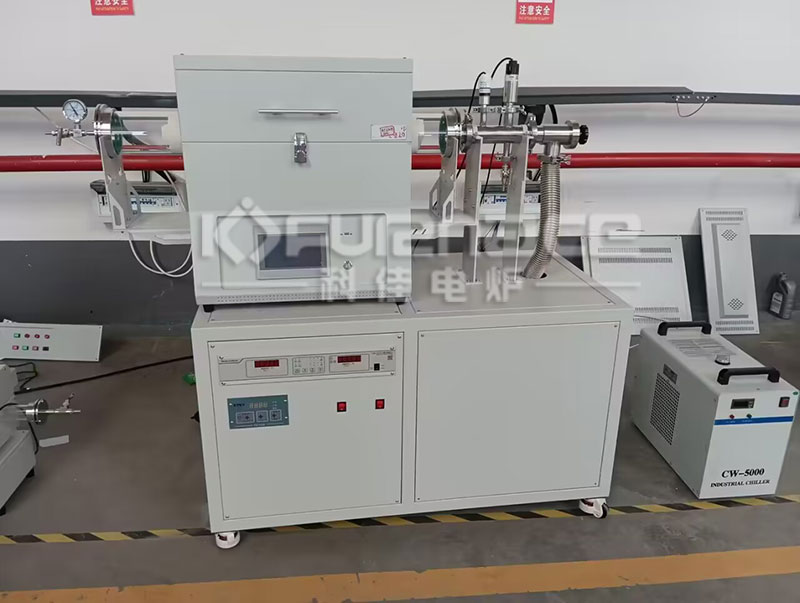 Vacuum able atmosphere tube furnace (click on the picture to view product details)