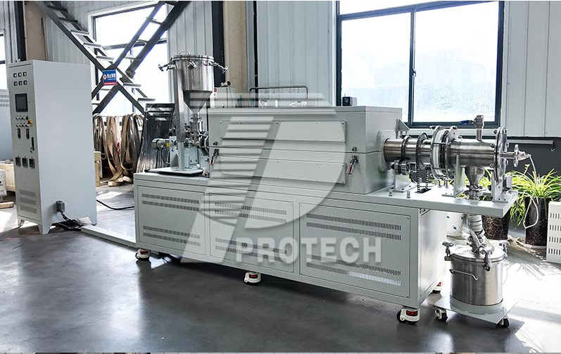 analysis of the materials and corresponding operations applicable to the rotary tube furnace