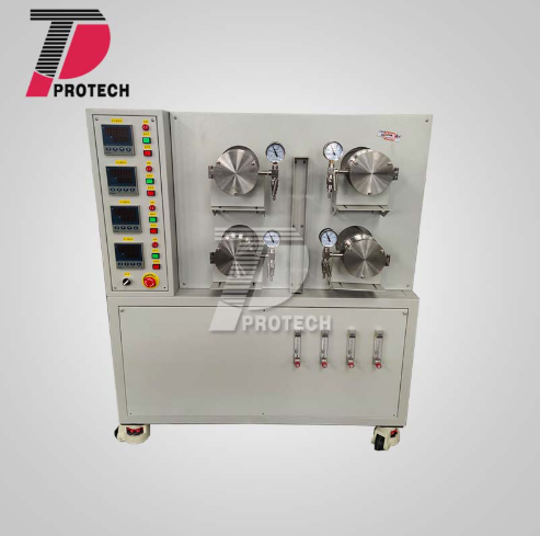 Four-channel tube furnace