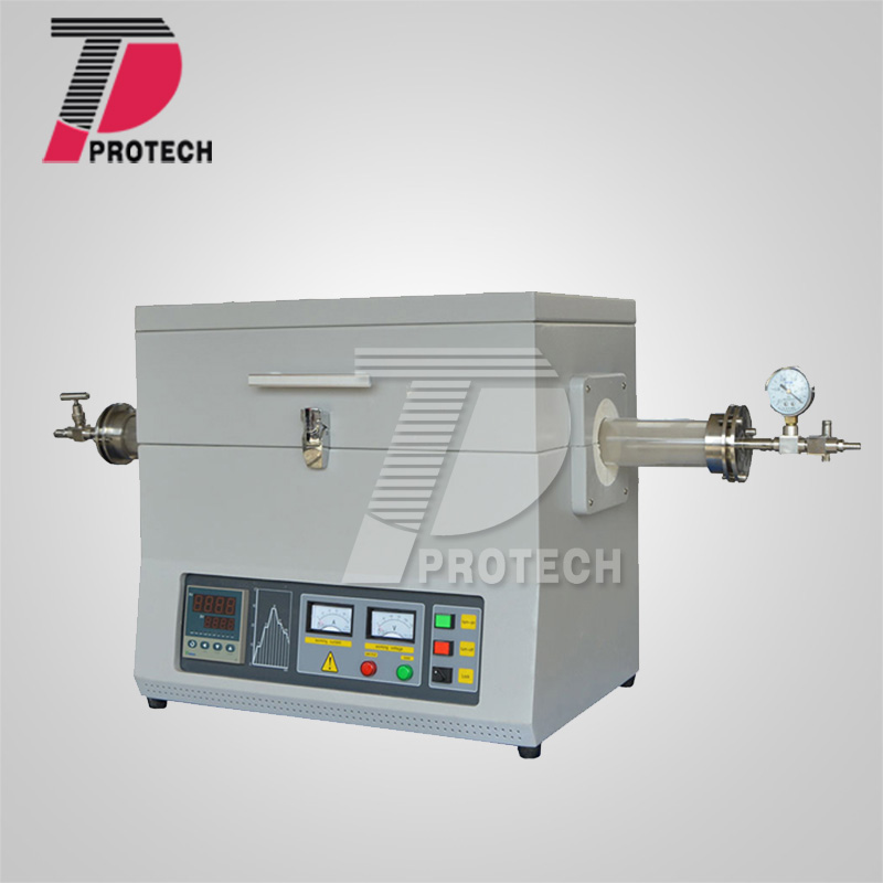 What materials can be processed by a tube furnace?