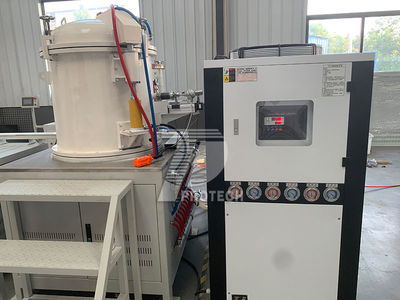 2000 ℃ vertical graphic vacuum furnace actual photo 2000 ℃ vertical graphic vacuum furnace actual photo